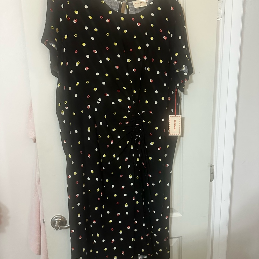 Black Polka Dot Dress